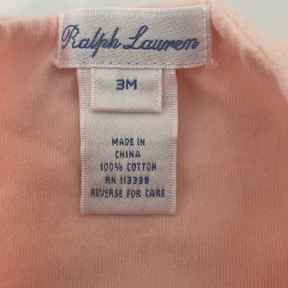 Ralph Lauren Footed Overall 3M LIKE NEW! - Picture 6 of 6